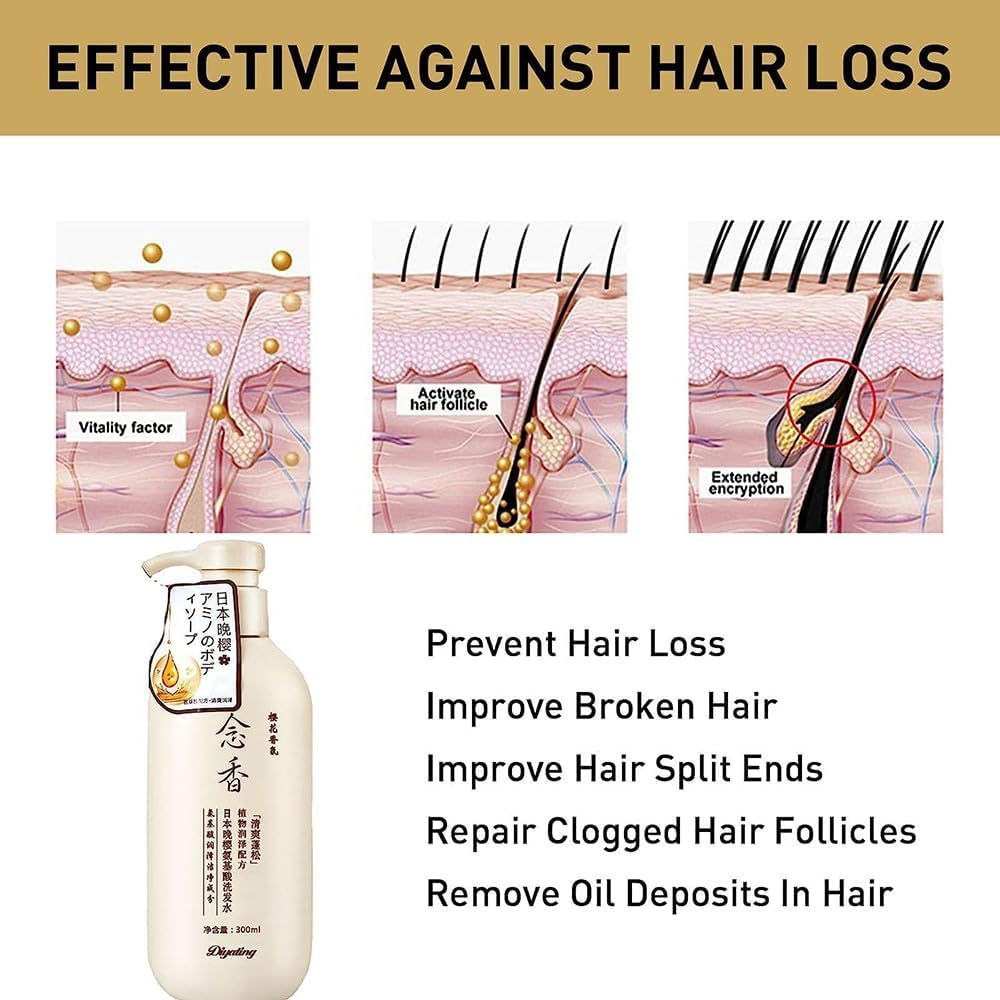 Sakura Japanese Shampoo (PACK OF 3)